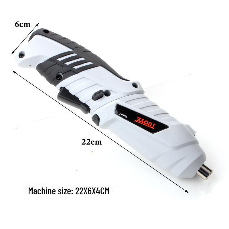 Tianshu 3.6V Folding Rotating Mini Electric Drill & Screwdriver Set