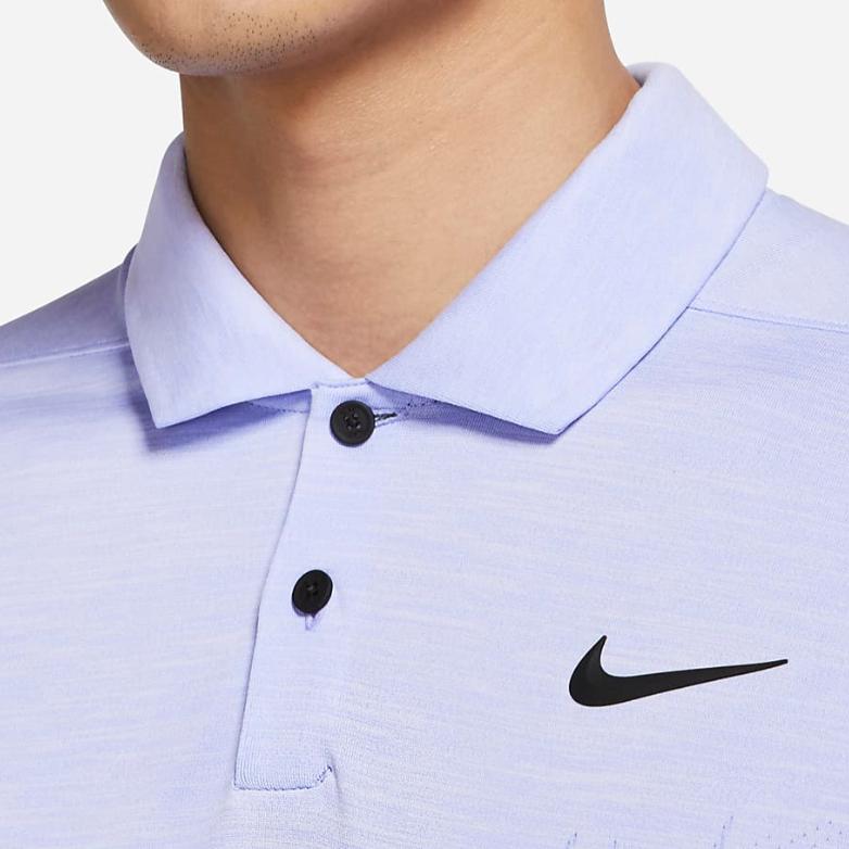 Nike Camiseta Polo de Golf Sólida Dri-FIT ADV para Hombre Tops Morado DN2244-580