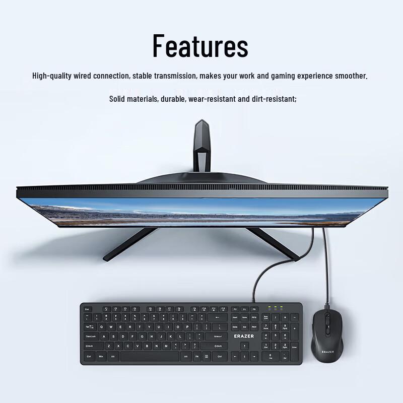 Lenovo K301 Business Office Wired Keyboard