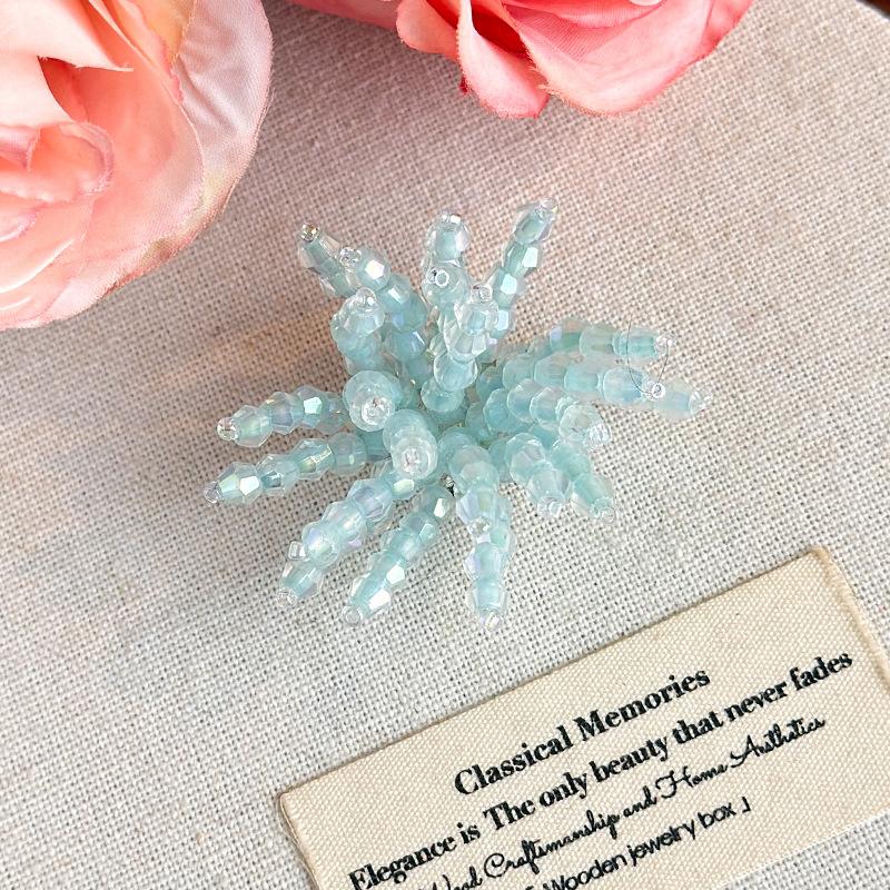 Shoe Decorations Imitation Pearl Colorful Flower Handmade DIY Beaded Shoe Buckle Shoes Decorative Accessories 2026 Fashion New