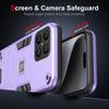 For Honor X8 X8A X8B Magnetic Shockproof Armor Matte Case For Honor X8A For Honor X8B Soft Silicone Bumper Hard PC Cover