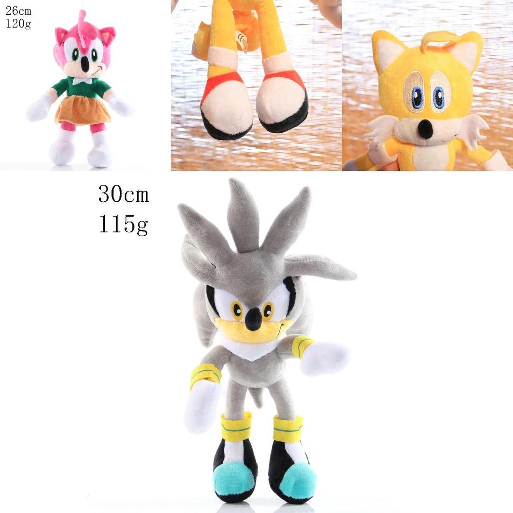 Entzückendes 28cm Sonic The Hedgehog Shadow Amy Rose Knuckle Tail Plüschtier für alle Altersgruppen