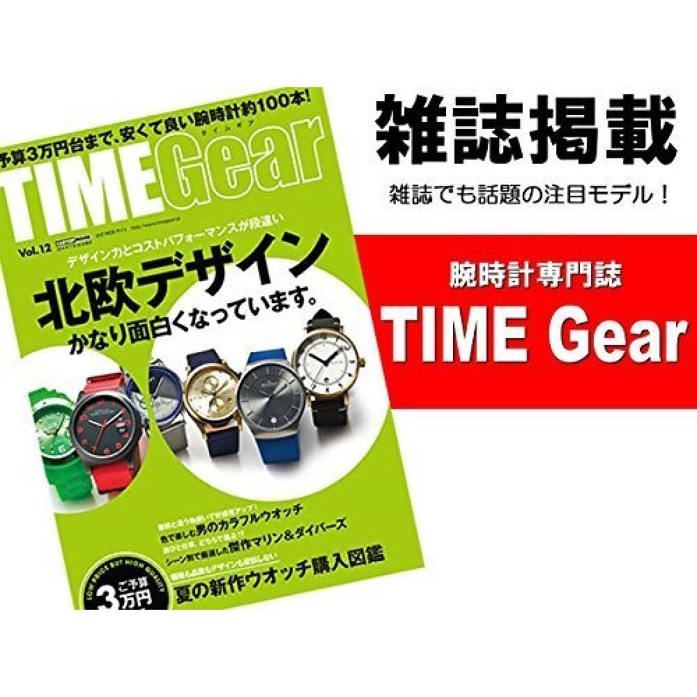 [Salvatore Mara] Salvatore Marra Watch Italian Brand 3D Index SM14102 (White)