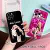 Avril Lavigne Clear TPU Mobile Case for iPhone 17 16 15 14 13 12 11 X XR XS Air Pro Max Plus Mini Colorful Cover
