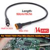 Адаптер кабелю живлення XT60 Male Bullet Connector до Male DC DC5525 50 см З'єднувальний провід для електронного паяльника TS100 TS101
