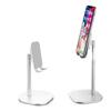 Adjustable Metal Desktop Phone & Tablet Stand for Bedside or Live Streaming