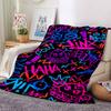 1Pc Space Duel Cosmic Clash Blanket For Couch Bed Plush Cozy Fuzzy Blanket Super Soft Warm Blankets For Fall And Winter 091818