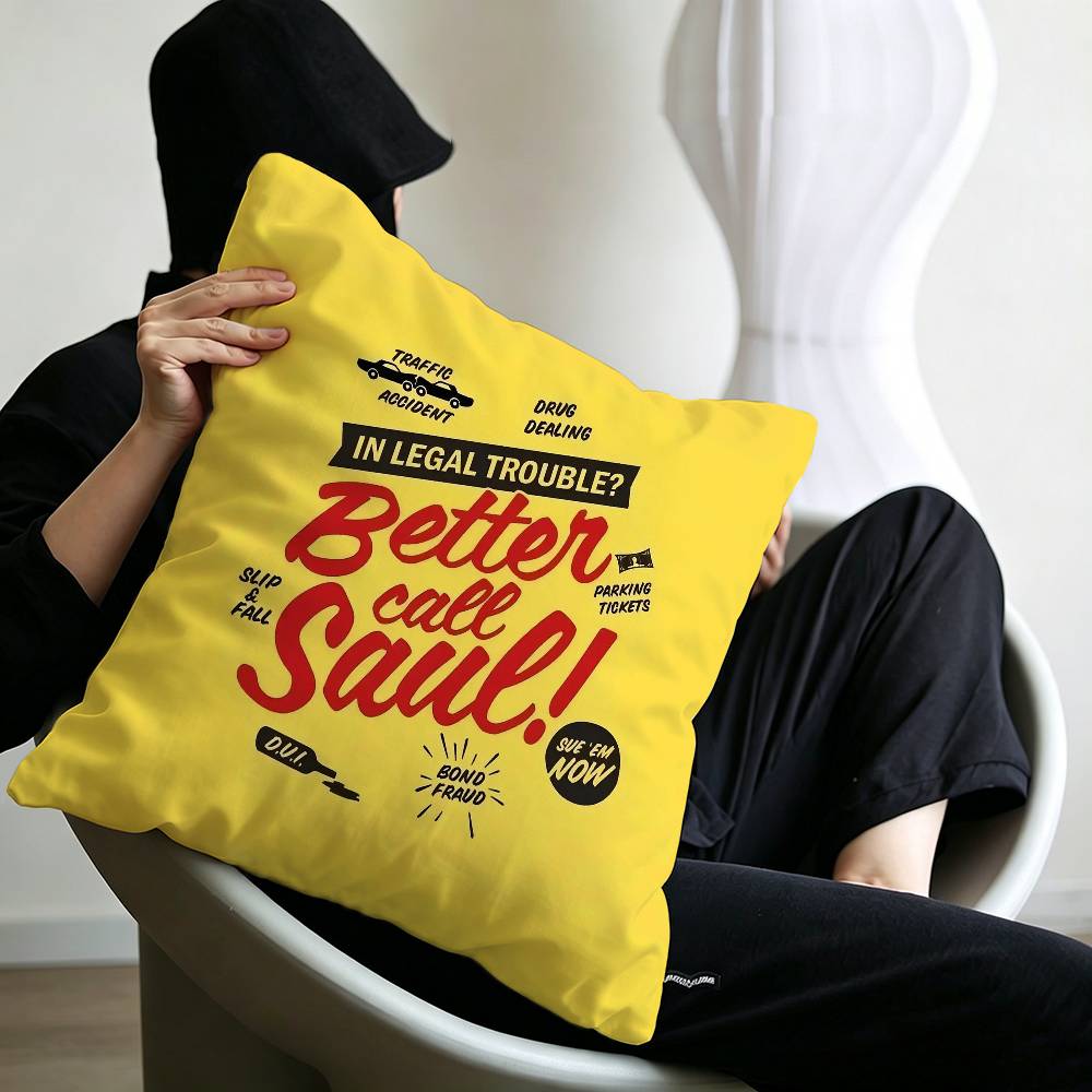 B-Better-Call-Saul Smart-Dramatic Cushion Cover Inches Farmhouse Decor Home Throw Pillow Covers for Couch Decorations