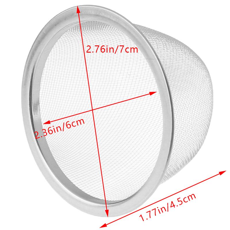 Reusable Stainless Steel Mesh Tea Infuser Strainer Teapot Tea Leaf Spice Filter