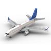 Jia Zhuan MOC32416 Boeing 737 Max Building Blocks - Small Particle Toy