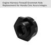 Engine Harness Firewall Grommet Hole Firewall Buttonhole Aluminum Alloy CNC-machined Replacement