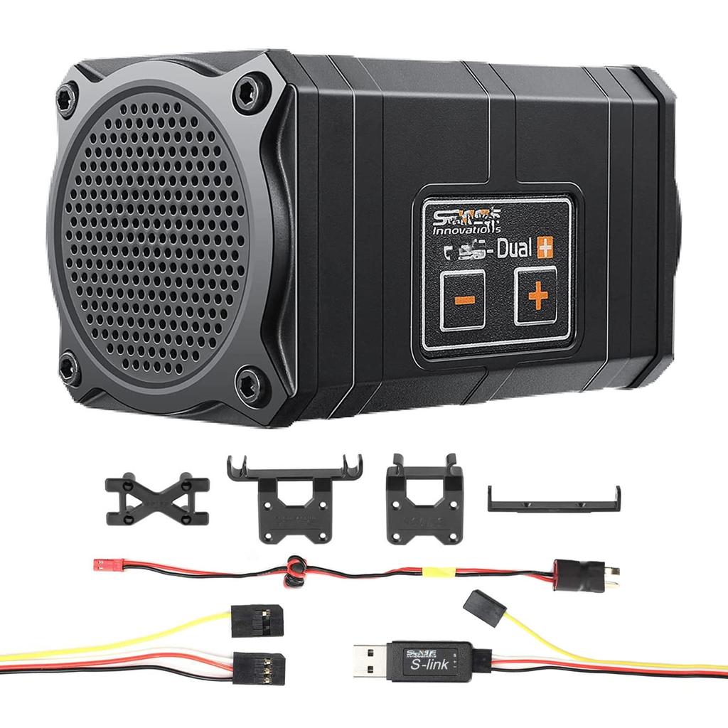 Engine Sound System Simulated Module Set for Axial SCX10/SCX10 II Traxxas TRX4 Axial Wraith