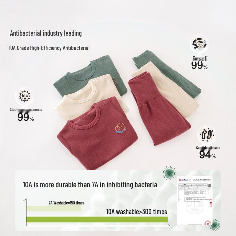 Baby Cashmere Silk Thermal Underwear Set 90