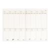 DESIGNPHIL MIDORI Household Account Book A5 Monthly Chef Pattern 12266006 + Weekly,