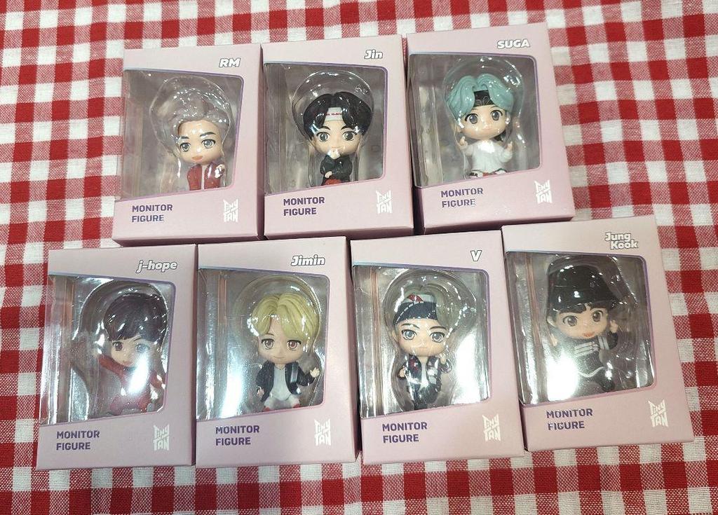 [USED] BTS Tiny Tongue Monitor Figure Complete