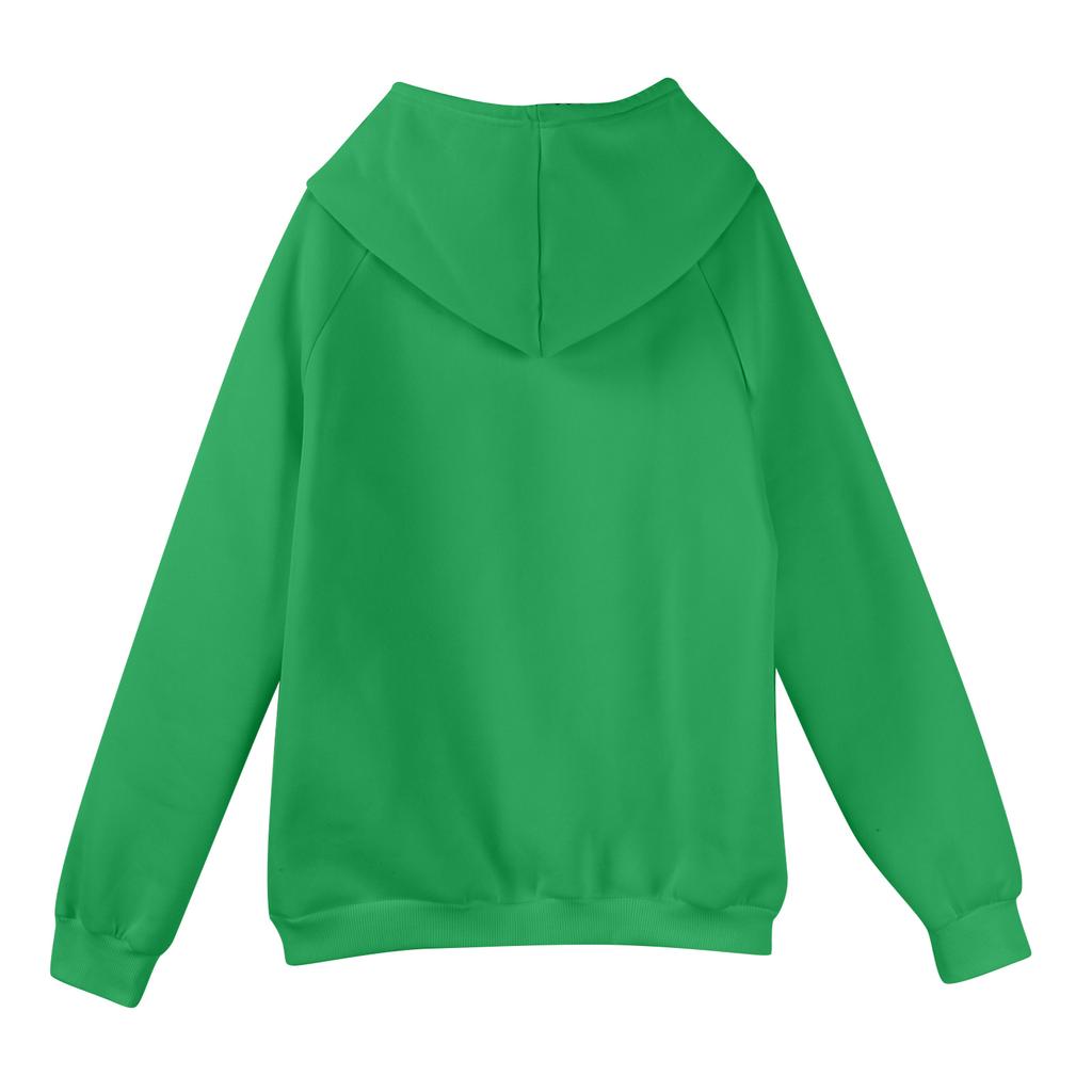 Men's Fashion Raglan Long Sleeve Hooded Sweatshirt