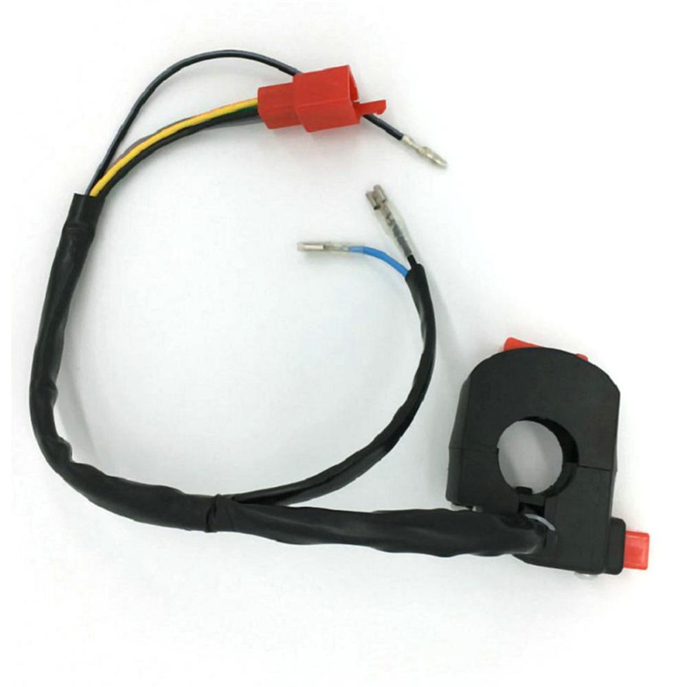 7/8" Universal Motorcycle Handlebar Control Switch Ignition Kill Start Switch ON OFF For YAMAHA BWS Kawasaki Electric Dirt 125 Pit Bike
