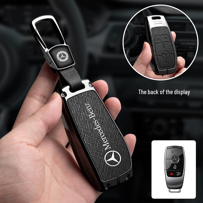 Mercedes High-End Schlüsselhülle für E300L, C260L, GLC, A200L, GLB, GLE