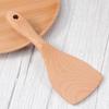 1pc Wooden Rice Shovel Natural Wood Cooking Spatula Non-Stick Kitchenware For Home Restaurant Hotel Use Wooden Kitchenware For
