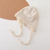Ear Protection Kids Warm Hat Soft Knitted Lace Cap Exquisite Warmer Beanie Cap  Winter