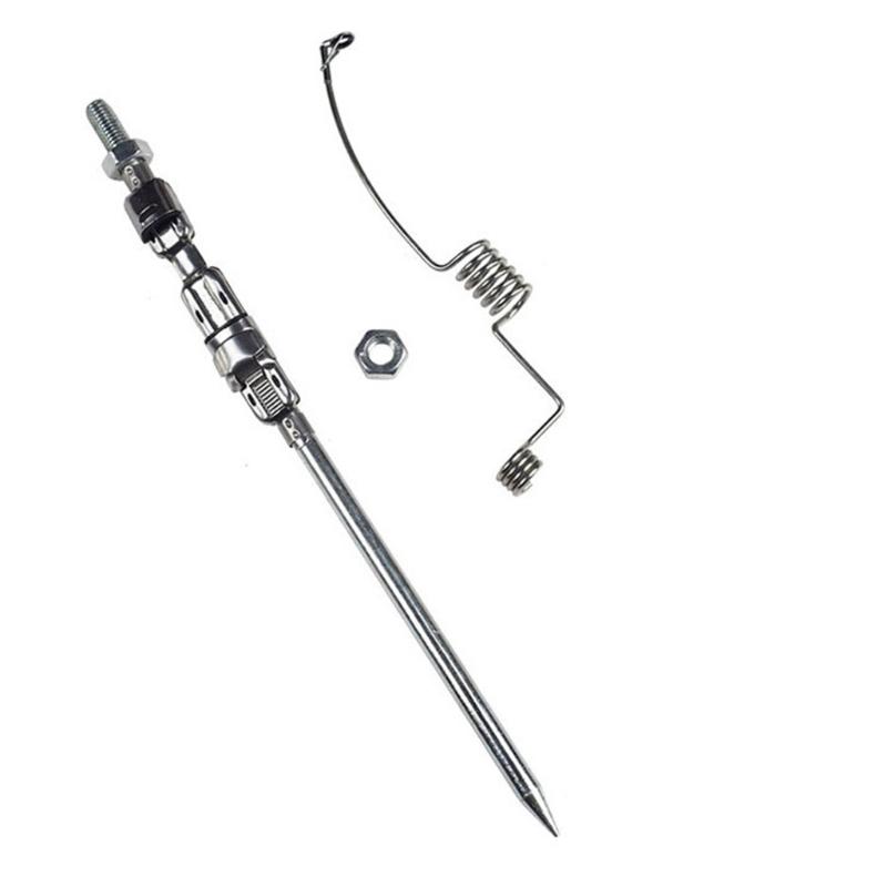 Ice Fishing Rod, Automatic Travel Device with High Visibilities Light Weight Ice Fishing Stick, Metal Ice Fishing Rod