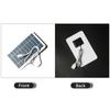 5V kleines Solarpanel mit USB DIY monokristalline Silizium-Solarzelle wasserdicht Camping tragbar