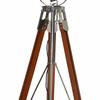 Handmade Chrome Finish Floor Lamp with Designer Tripod Stand for Home and Office Decor, 177.8 cm