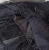 Women's High-Waisted Black Mesh Midi Skirt - A/W Fluffy A-Line Design