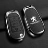 Leder Autoschlüssel Flip-Hülle Fob-Abdeckung Halter Schale für Peugeot 208 2008 308 3008 408 508 107 301 Auto Schlüsselanhänger Zubehör