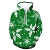 2026 Cross-border 3D Hot Digital Printed Women's Sweater Christmas Hooded Sweater Hot Sale Women's Clothing
