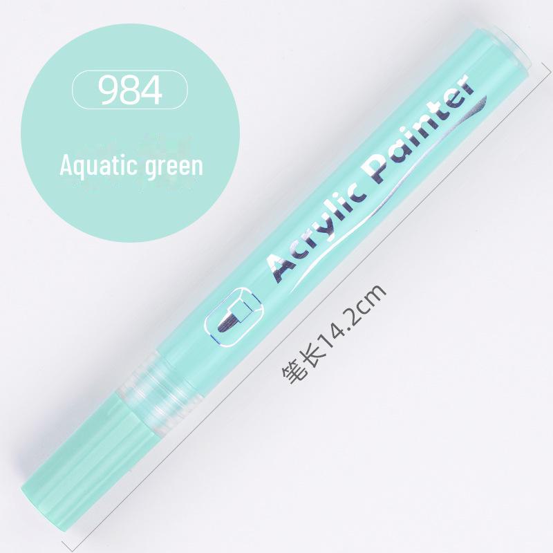 Sada akrylových fixů: Vodotěsné, Bílé, na Kámen, Keramickou Malbu - 12 Barev