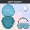 Lebakort Storage Case Compatible with Apple AirPods Max Bluetooth Earphones and Headsets (Sky Blue Case)