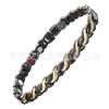 Titanium Steel Magnetic Bracelet Women With Germanium Beads Fashion Geometric Floral Design