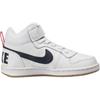 Nike Scarpe da Skateboard Mid top Court Vision per Bambini Bianco Nero Bambini Età 3 7 Anni 870026-107