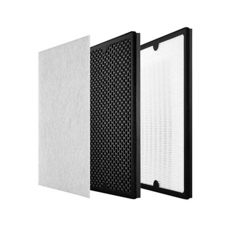 3Pcs/Set Replacement for Philips 4123 Suitable Ac4002/4012 Air Purifier Filter 4124+4123 Activated Carbon Hepa Filter Element