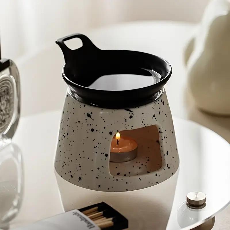 Fashion Creative Ceramic Aromatherapy Stove Can Dry Burn Fragrant Powder, Coffee Grounds, Aromatherapy Lamp Essential Oil Heater
