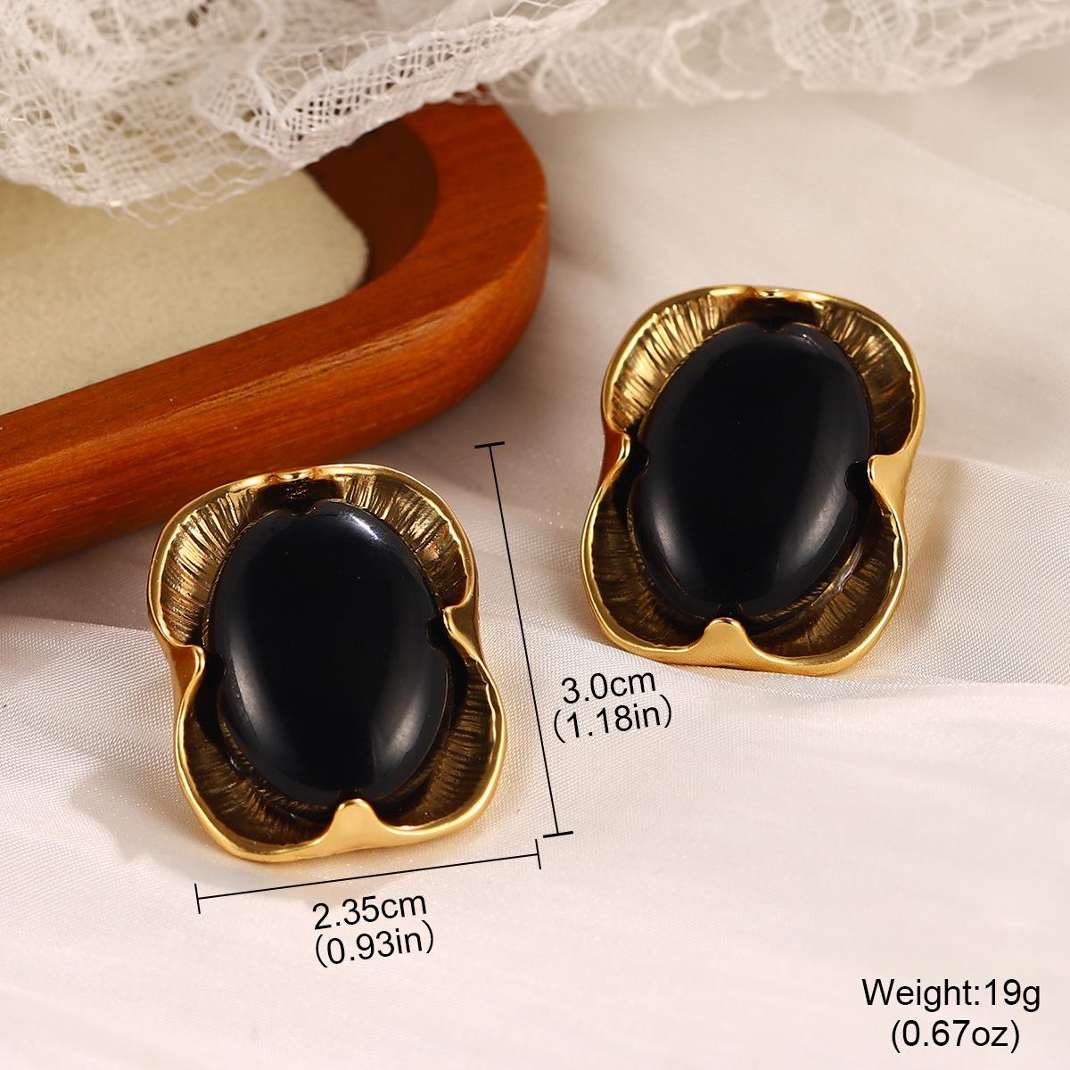 

Vintage turquoise earrings, high-end niche stud earrings, fringed pearl butterfly fan earrings, new versatile fashion women