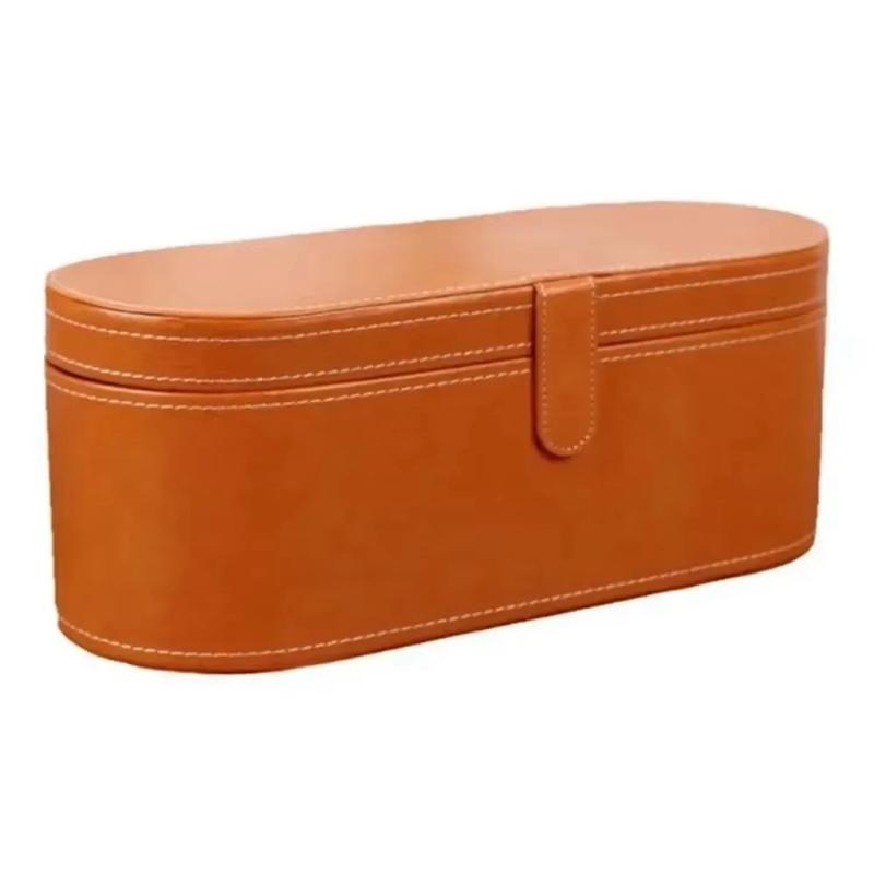 Custodia Portatile da Viaggio per Asciugacapelli Borsa di Stoccaggio PU Pelle Protezione Antipolvere Scatola Organizer Per Asciugacapelli Dyson