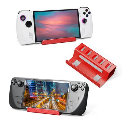 מעמד שולחני לקונסולת משחקים ניידת ASUS ROG Ally, תואם ל-Steam Deck/טלפון נייד, מחזיק מעמד למשחקים מסגסוגת אלומיניום