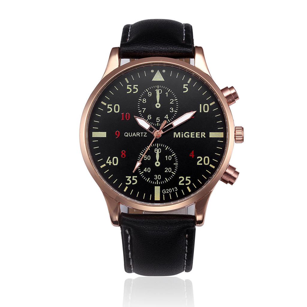 Top Brand Fashion Men Watches Luxury Man Business Quartz Wristwatch Leather Belt Casual Sports Watch Men's Clock reloj hombre