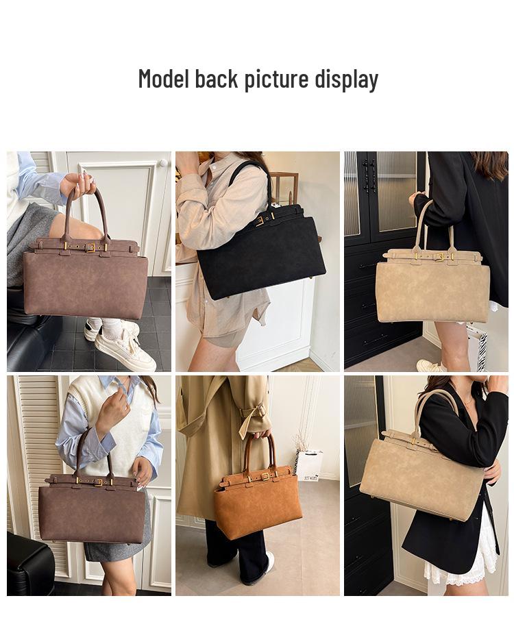 Y2K Retro Women's Luxury Tote Briefcase
