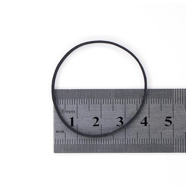 High Elastic Black Rubber Bands - Durable, Fade-Resistant, Vietnamese Cow Rubber Rings