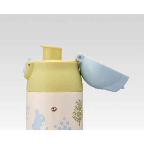 Skater Insulated Stainless Steel Bottle for Formula Preparation, 500ml, Lightweight and Portable, Totoro Forest Design, SMIB5-A
