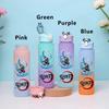 750ML Demon Slayer Cartoon Plastic Gradient Water Cup Portable Leak Proof Water Bottle Student Outdoor Sports Travel Water Cup