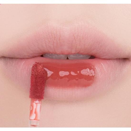 Rom&nd Juicy Lasting Tint 05 Jujube — Glänzender, langanhaltender MLBB Brick-Rose Lip Tint