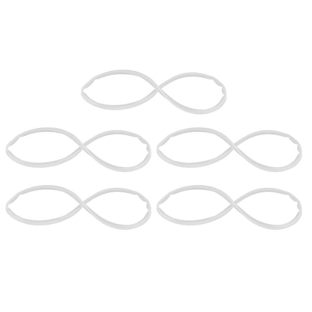 5PCS Silicone Gasket Sealing Ring Replacement for Home Pressure Cooker Kitchen Tool