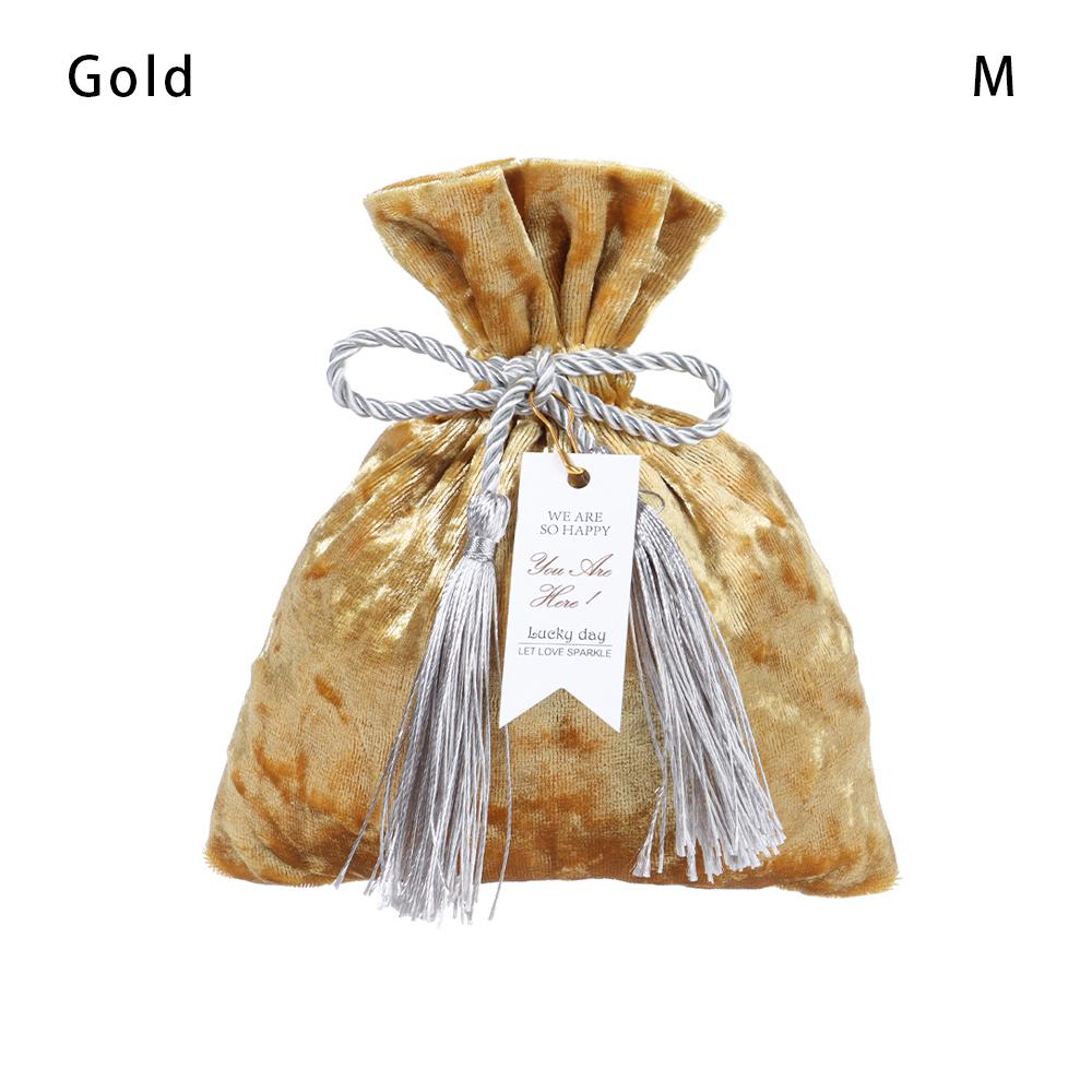 Fashion Velvet Candy Bag Drawstring Pocket Tassel Bag Dust Protect Wedding Party Jewelry Organizer Candy Pouches Gift Bags