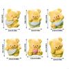 62KD Eye-Catching Butter Bear Blind Box Desktop Pet Ornament and Decoration