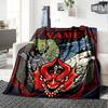 Customiz Name Personality Dungeons & Dragons (4) Blanket Soft &Warm Sofa Office Bed Travel Lunch Break Blanket, Gift Suitable for All Seasons