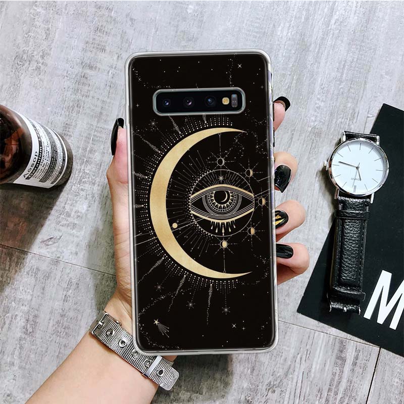 Moon Mystery Totem Witche Phone Case For Samsung Galaxy S26 S25 Edge S24 S23 FE S22 Ultra S21 Plus S20 + Fundas Cover Coque Gala